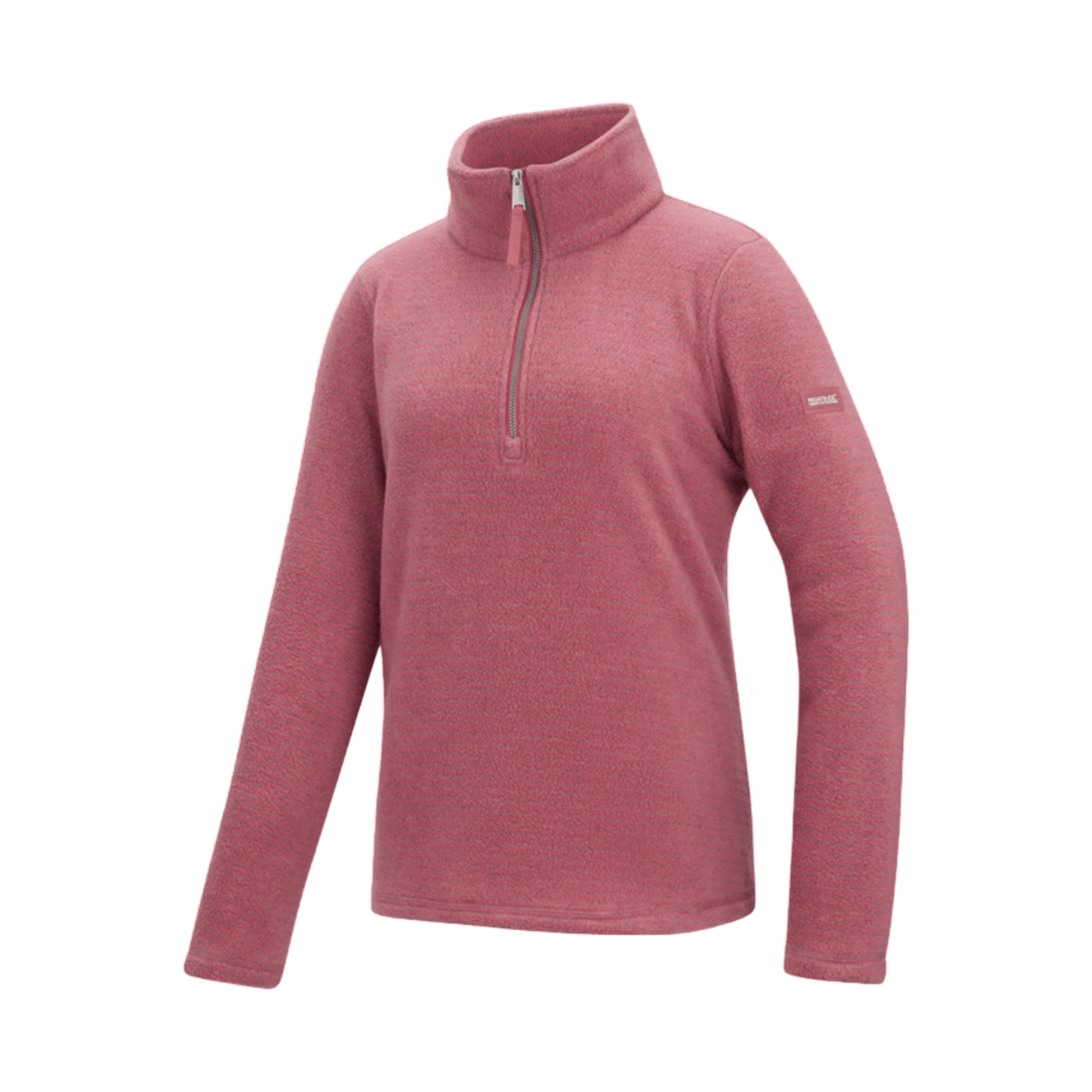 Slate Rose-Silver - Side - Regatta Womens-Ladies Solenne II Fleece Jacket