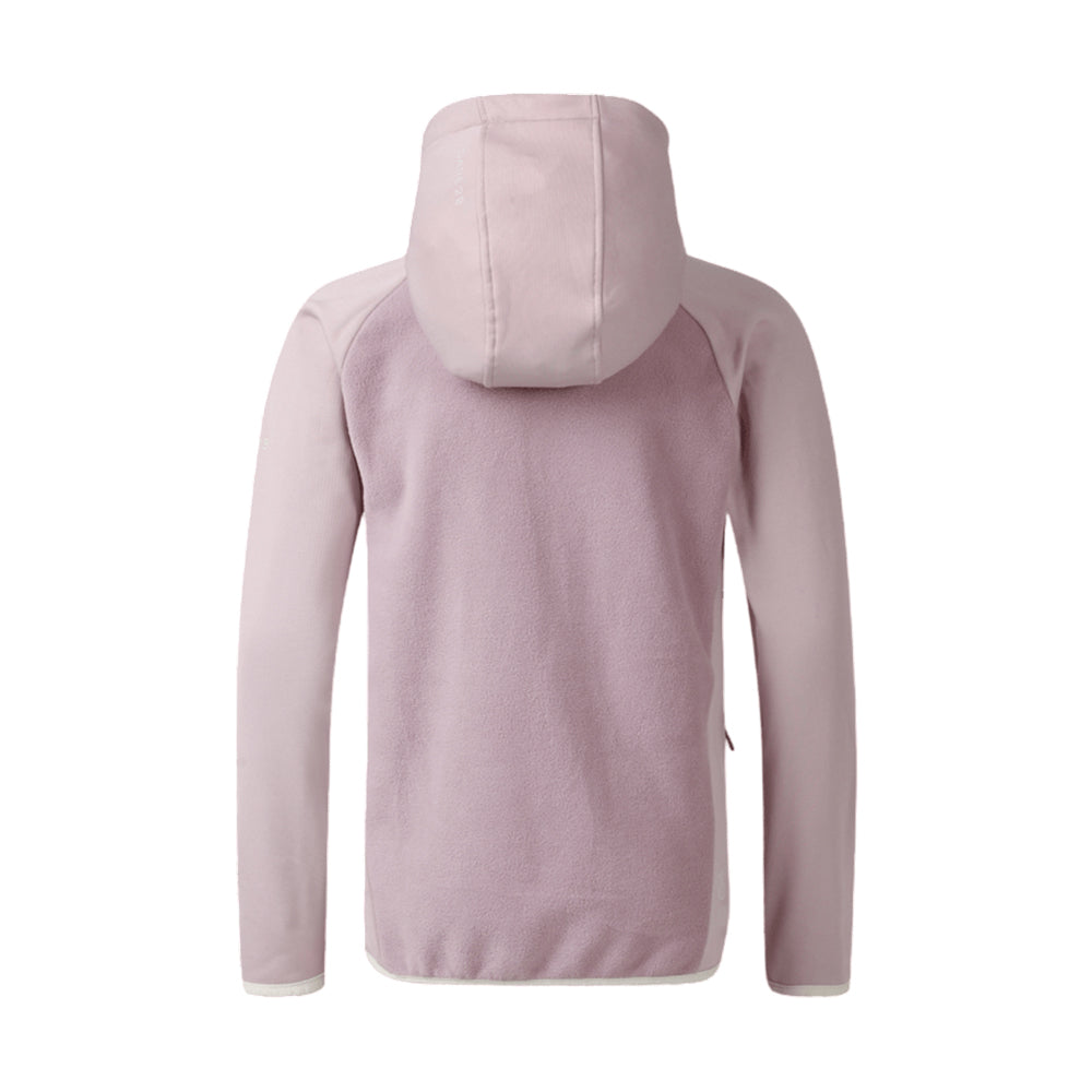 Mauve Shadow-Dusky Orchid - Back - Dare 2B Childrens-Kids Switch Out Padded Jacket