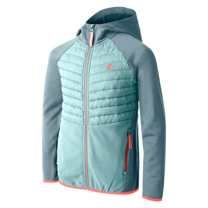 Element Grey-Aquifer - Side - Dare 2B Childrens-Kids Switch Out Padded Jacket