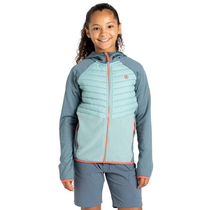 Element Grey-Aquifer - Lifestyle - Dare 2B Childrens-Kids Switch Out Padded Jacket