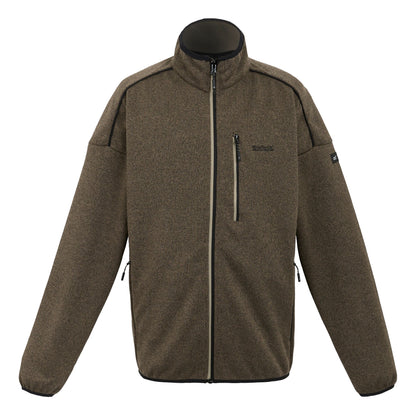 Treetop-Golden Sand - Front - Regatta Mens Kames Full Zip Fleece Jacket