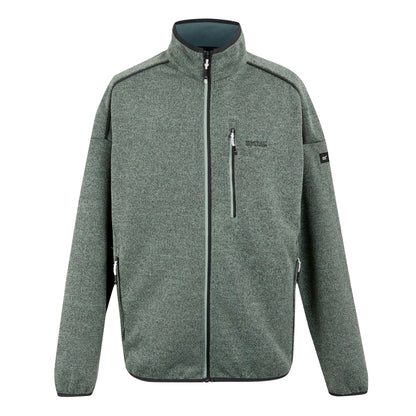 Glacier-Stormy Weather - Front - Regatta Mens Kames Full Zip Fleece Jacket