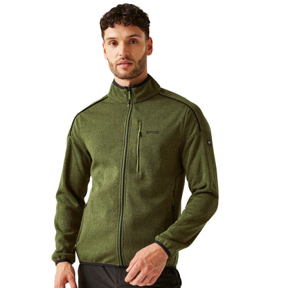 Nephrite Green-Grenoble Green - Lifestyle - Regatta Mens Kames Full Zip Fleece Jacket