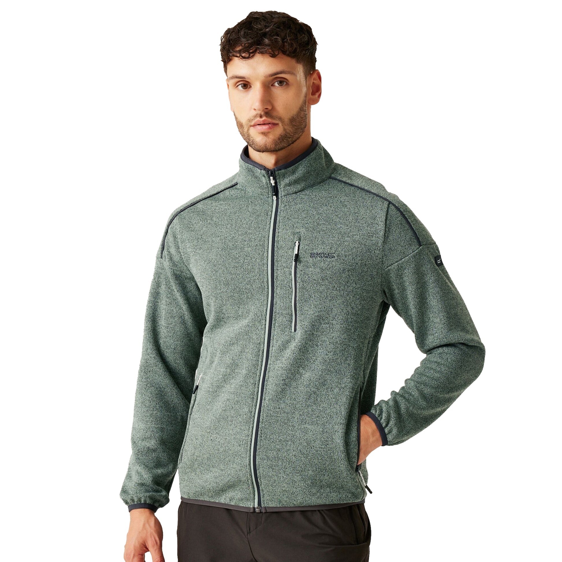 Glacier-Stormy Weather - Lifestyle - Regatta Mens Kames Full Zip Fleece Jacket