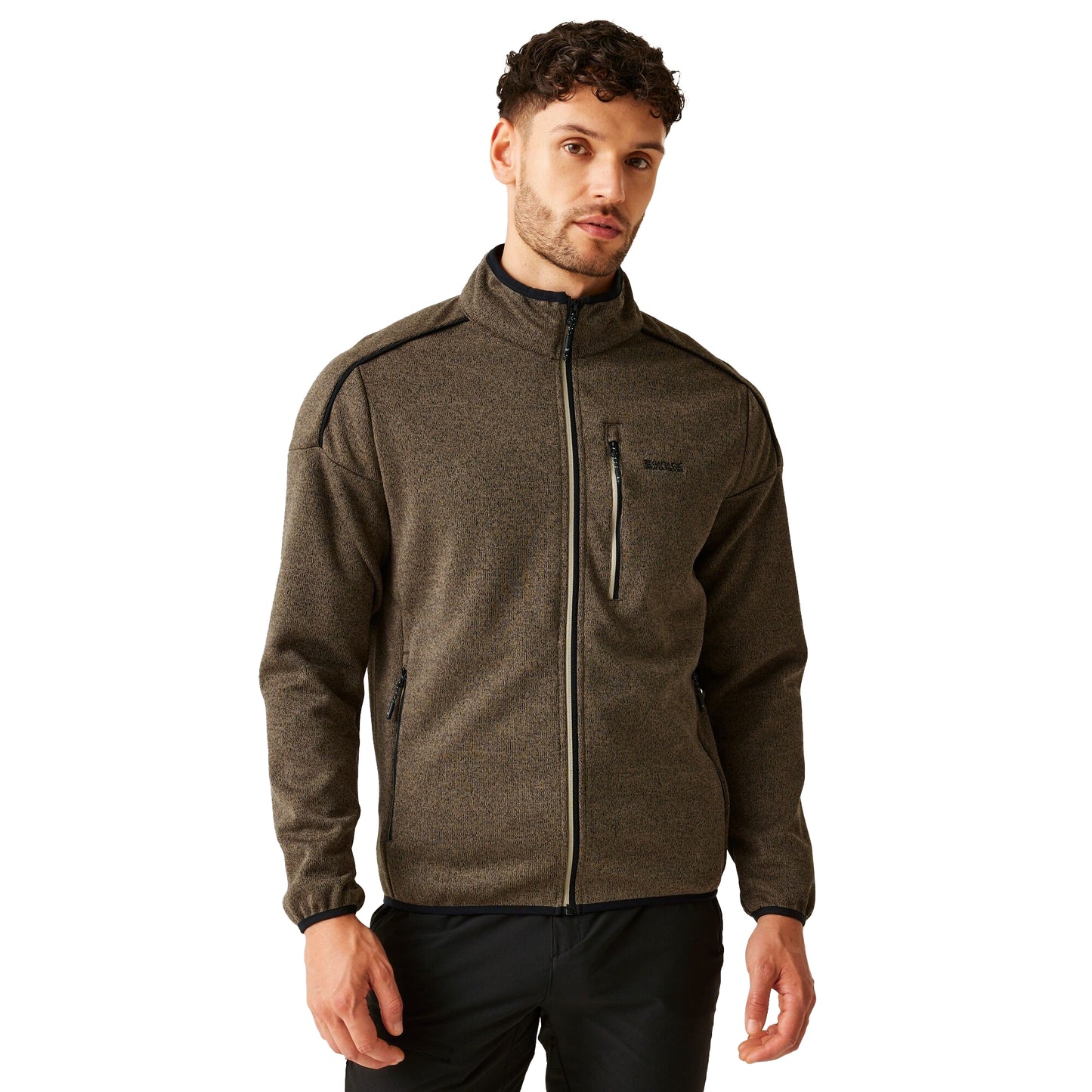 Treetop-Golden Sand - Lifestyle - Regatta Mens Kames Full Zip Fleece Jacket