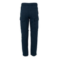 Navy - Back - Regatta Childrens-Kids Sorcer III Zip-Off Trousers