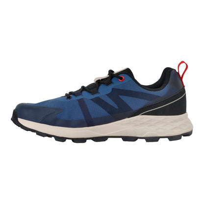 Dark Denim-Poppy Red - Lifestyle - Regatta Mens Leighton Trainers