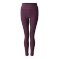 Deep Plum - Front - Dare 2B Womens-Ladies Hustle Ribbed Leggings