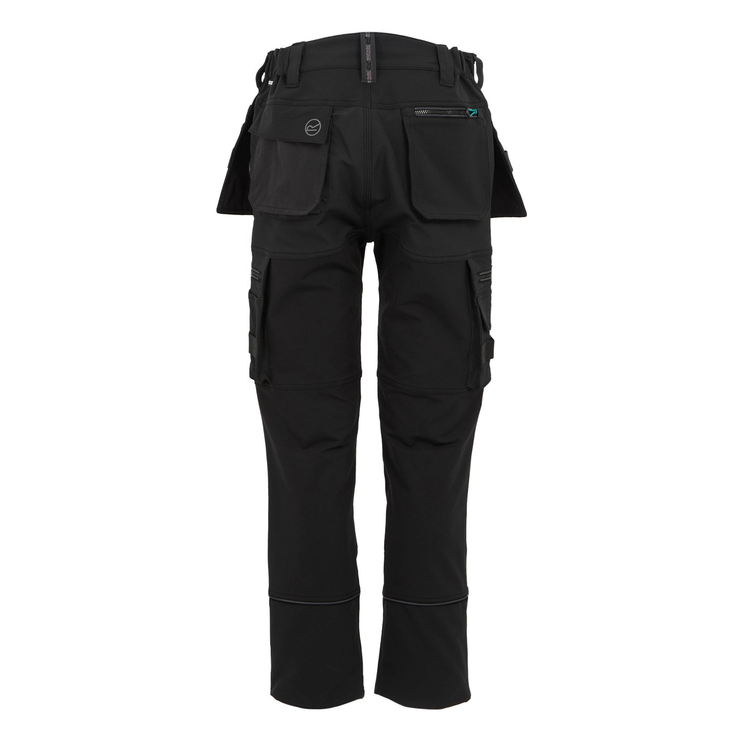 Black - Back - Regatta Professional Womens-Ladies Waterproof Trousers