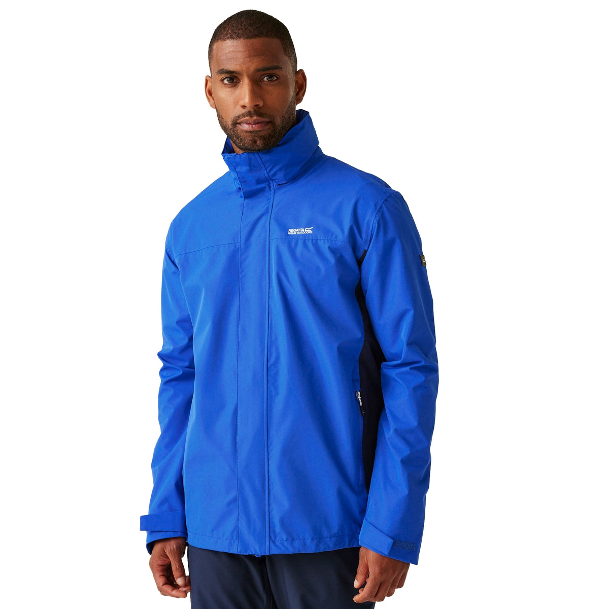 Olympian Blue-Navy - Lifestyle - Regatta Mens Matt II Waterproof Jacket