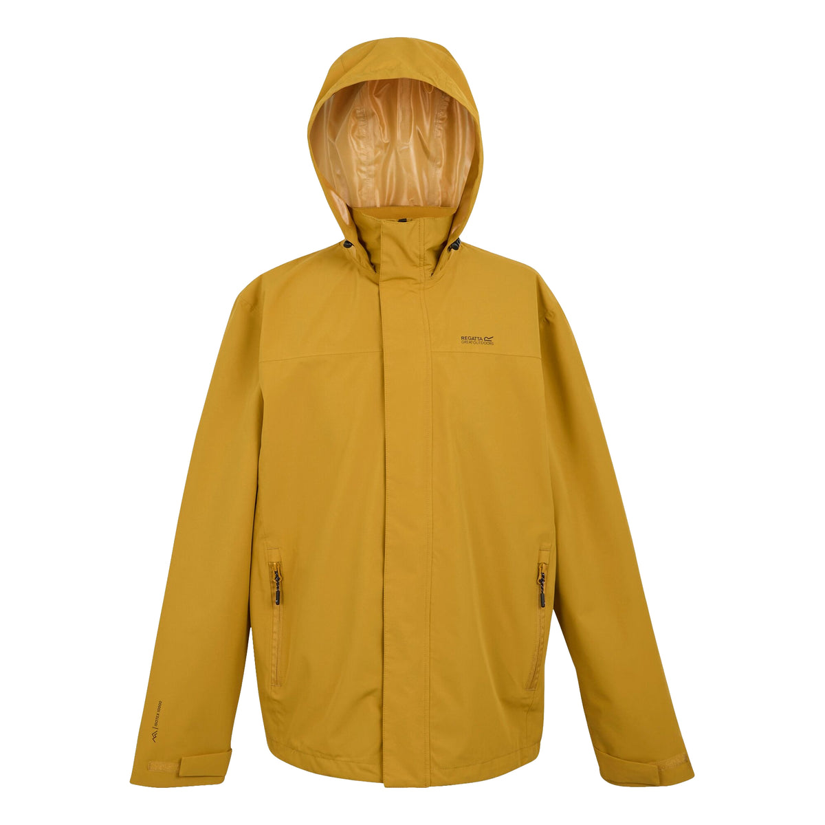 Mustard - Front - Regatta Mens Matt II Waterproof Jacket
