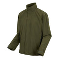 Olive Green - Side - Regatta Mens Matt II Waterproof Jacket