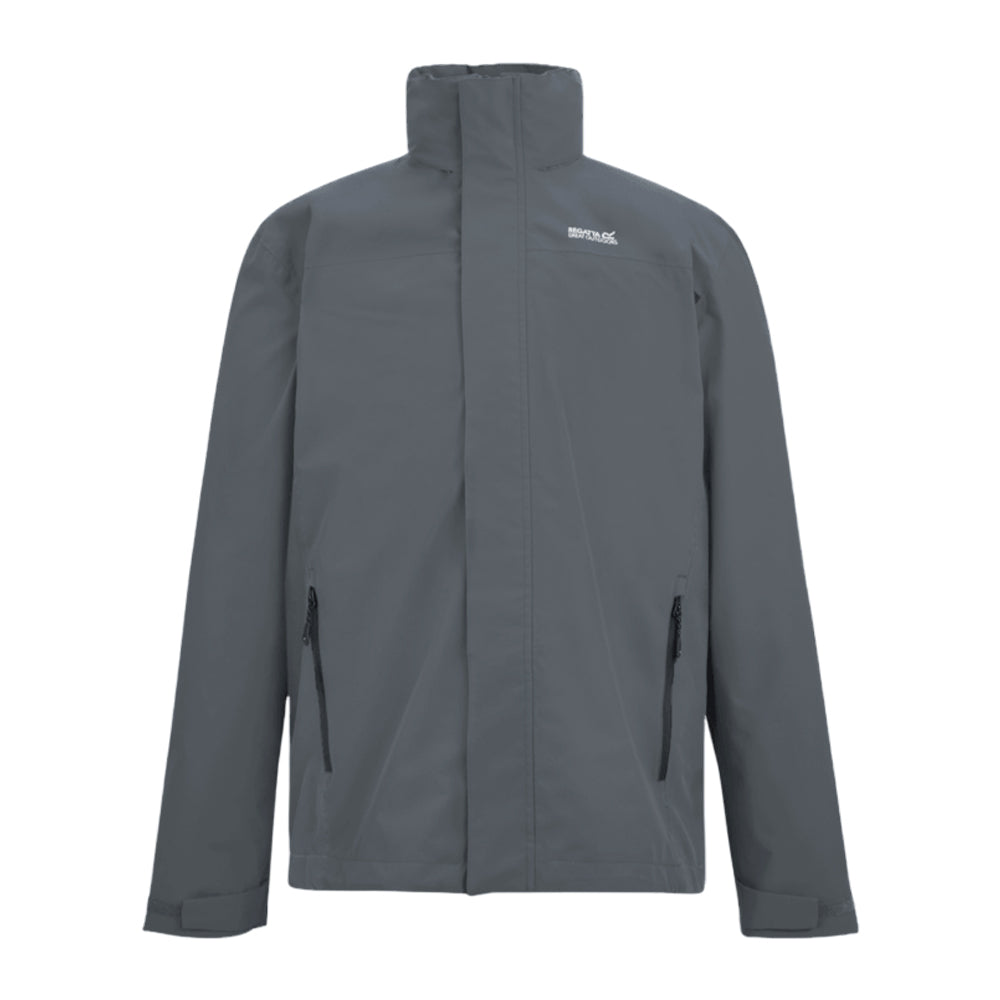 Dark Storm - Front - Regatta Mens Matt II Waterproof Jacket