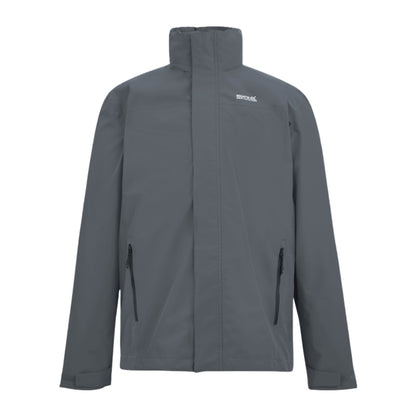 Dark Storm - Front - Regatta Mens Matt II Waterproof Jacket