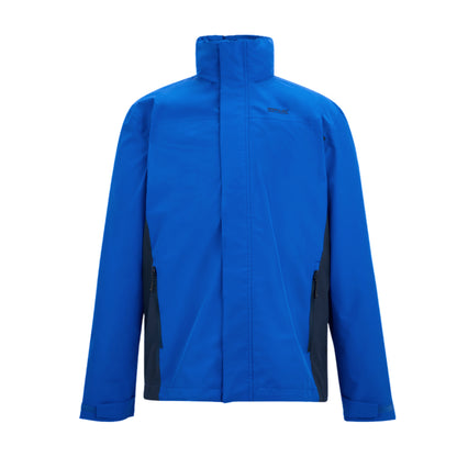 Olympian Blue-Night Sky - Front - Regatta Mens Matt II Waterproof Jacket