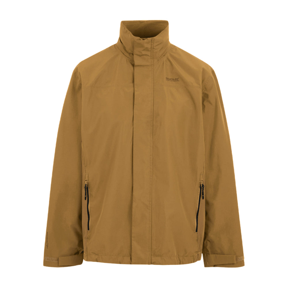 Wood Brown - Front - Regatta Mens Matt II Waterproof Jacket