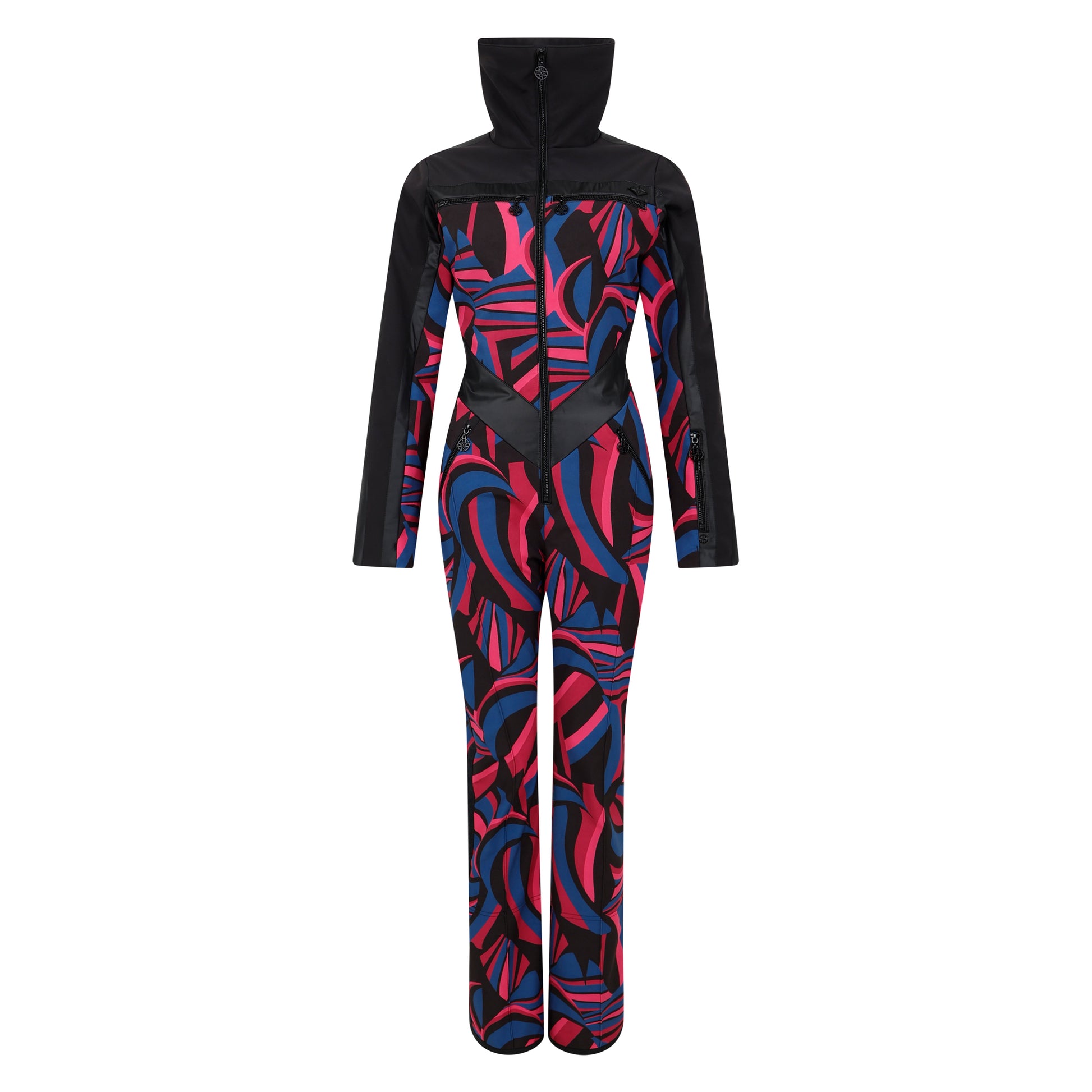 Hot Pink - Front - Dare 2B Womens-Ladies Supremacy II Optical Jewel Snowsuit