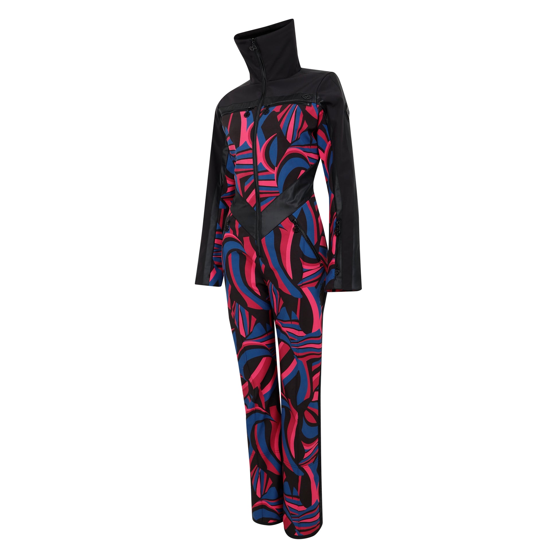 Hot Pink - Side - Dare 2B Womens-Ladies Supremacy II Optical Jewel Snowsuit