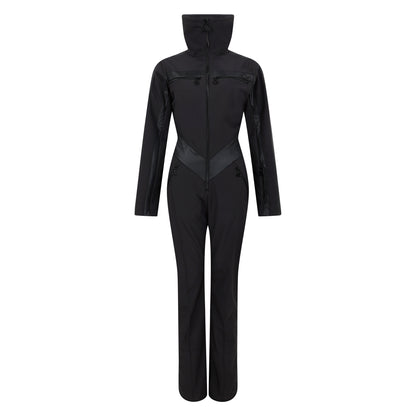Black - Front - Dare 2B Womens-Ladies Supremacy II Optical Jewel Snowsuit