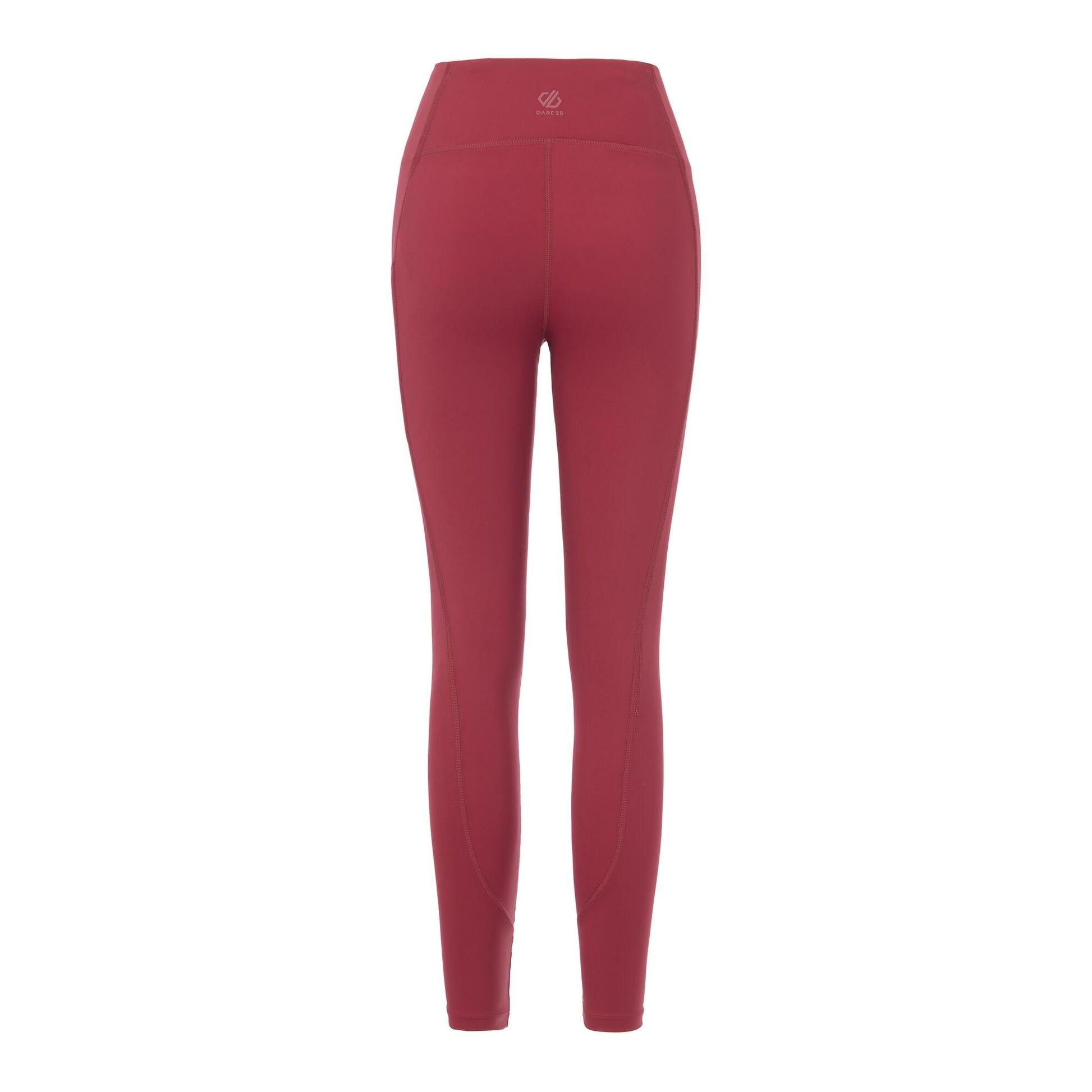Tibetan Red - Back - Dare 2B Womens-Ladies Power Leggings