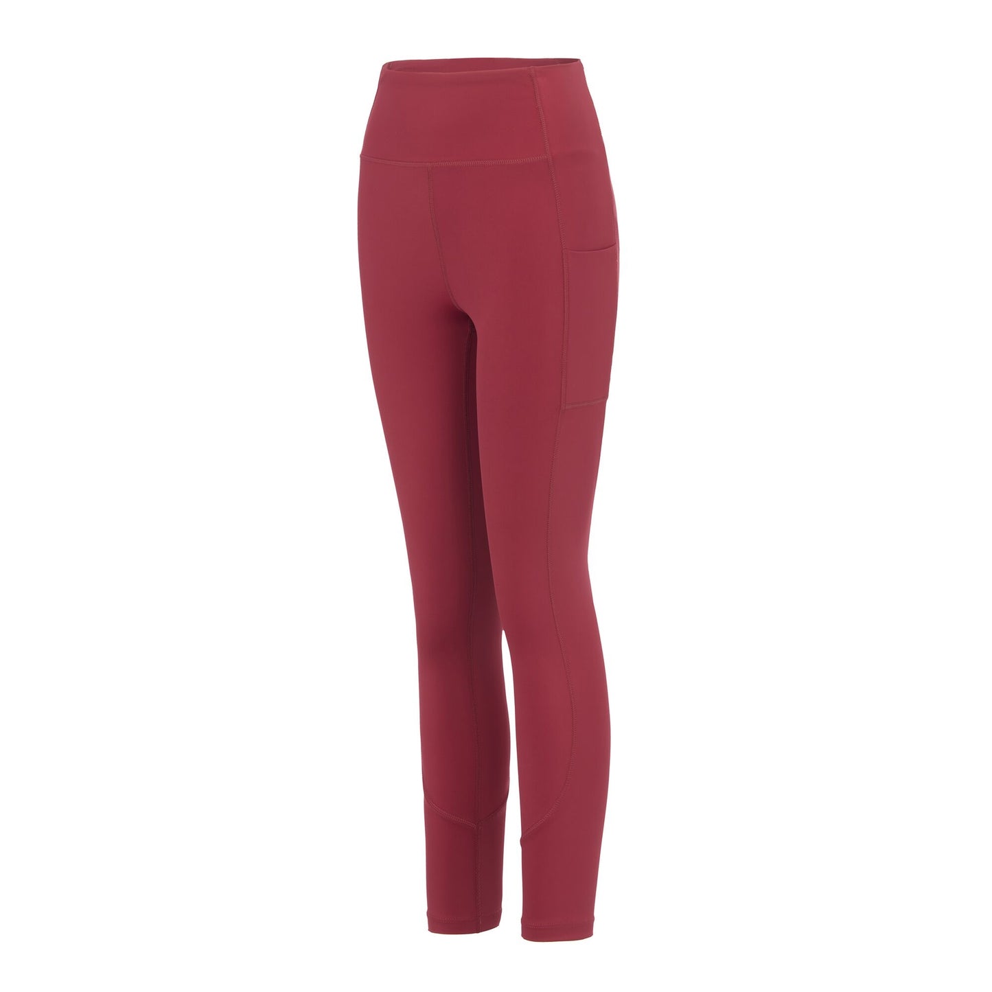 Tibetan Red - Side - Dare 2B Womens-Ladies Power Leggings