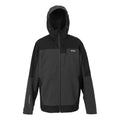 Ash-Black - Front - Regatta Mens Highton IV Stretch Waterproof Jacket