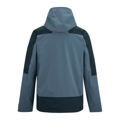 China Blue-Night Sky - Back - Regatta Mens Highton IV Stretch Waterproof Jacket
