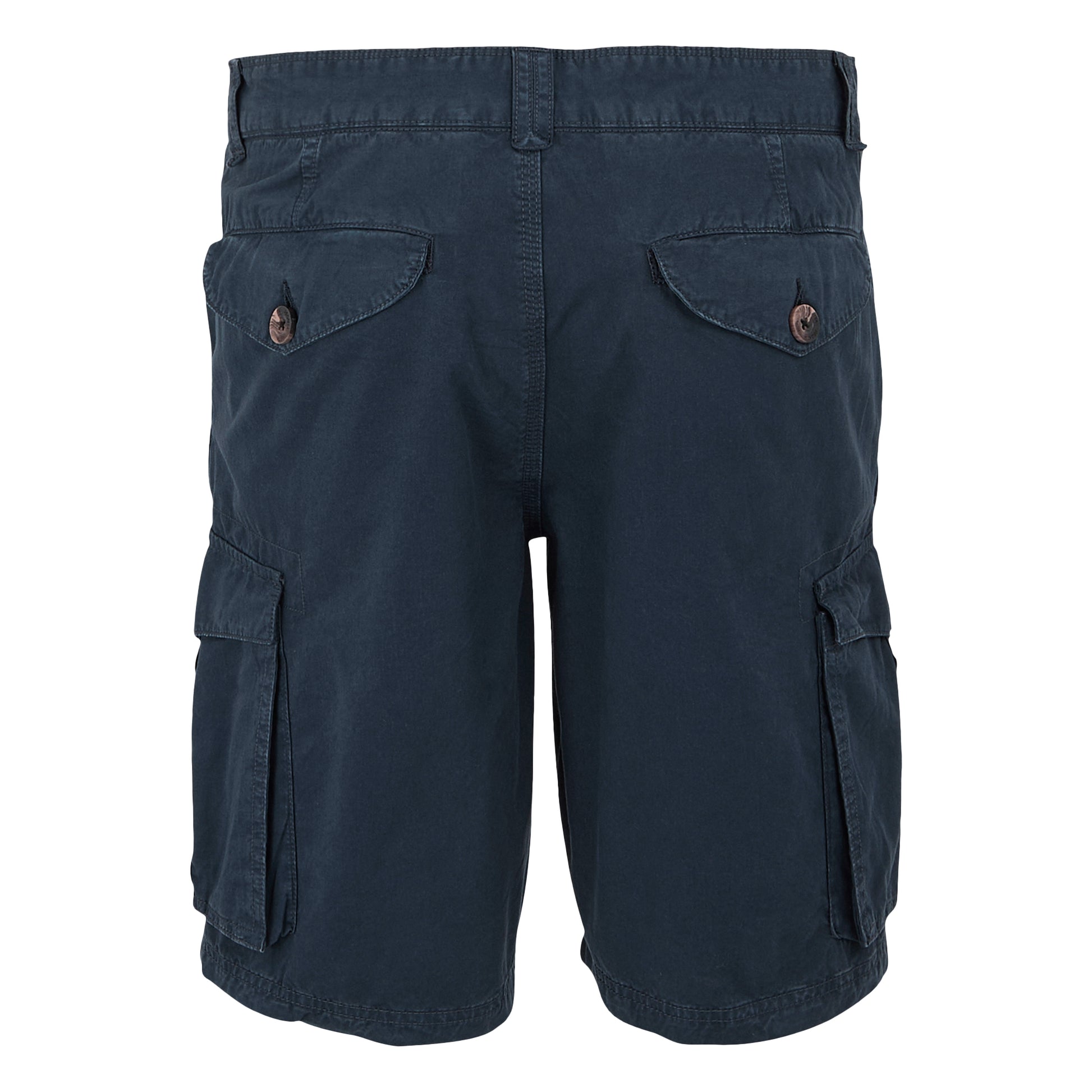 Navy - Back - Regatta Mens Shorebay II Cargo Shorts