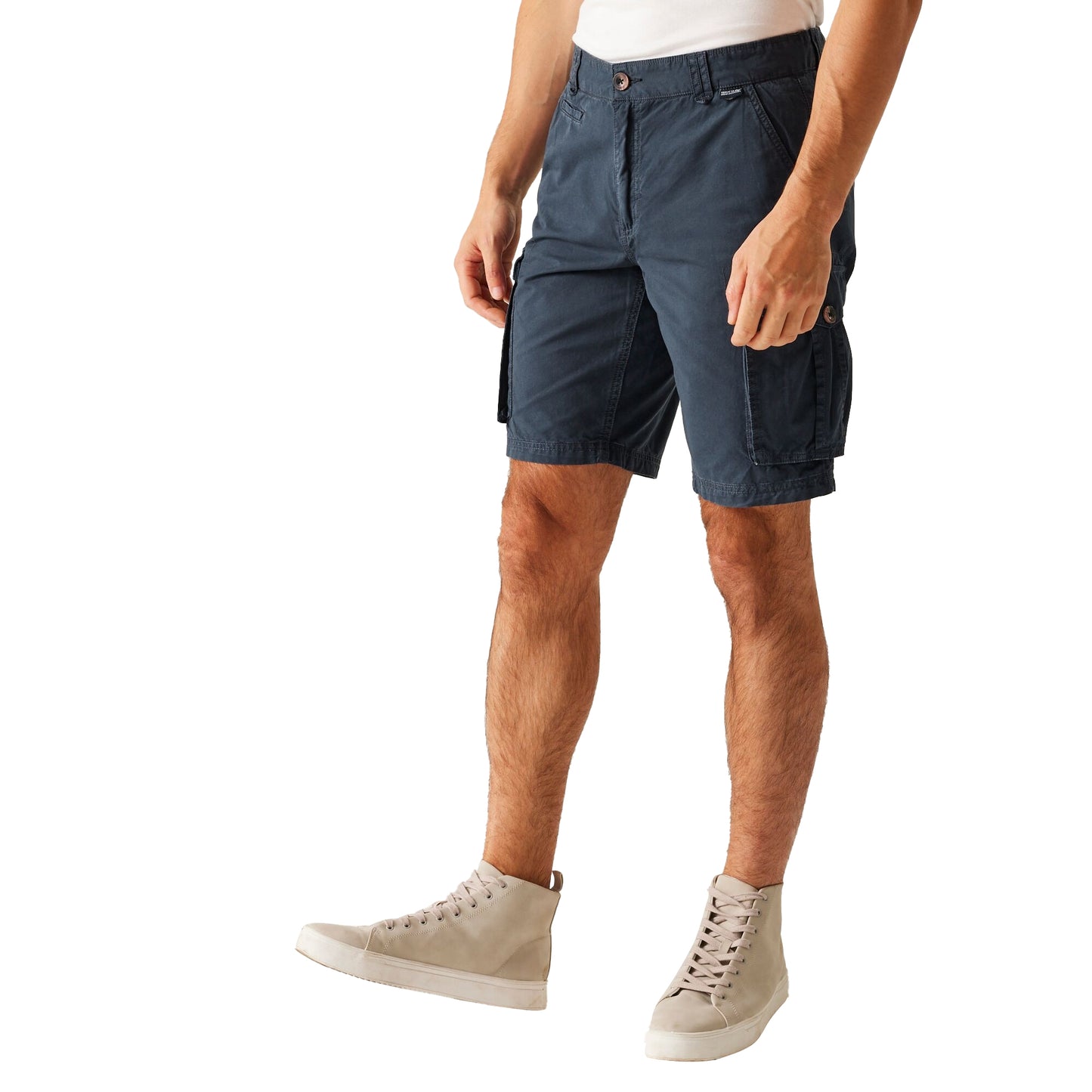 Navy - Lifestyle - Regatta Mens Shorebay II Cargo Shorts