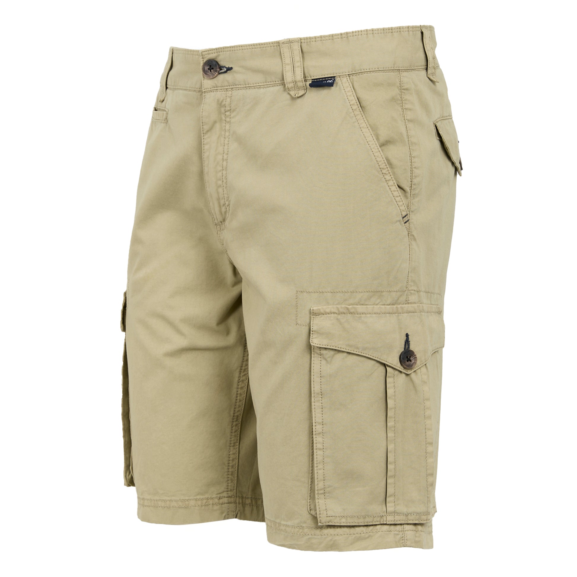 White Pepper - Side - Regatta Mens Shorebay II Cargo Shorts