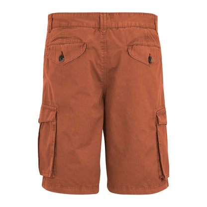 Brick - Back - Regatta Mens Shorebay II Cargo Shorts