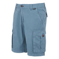 Coronet Blue - Side - Regatta Mens Shorebay II Cargo Shorts