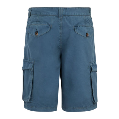 China Blue - Back - Regatta Mens Shorebay II Cargo Shorts