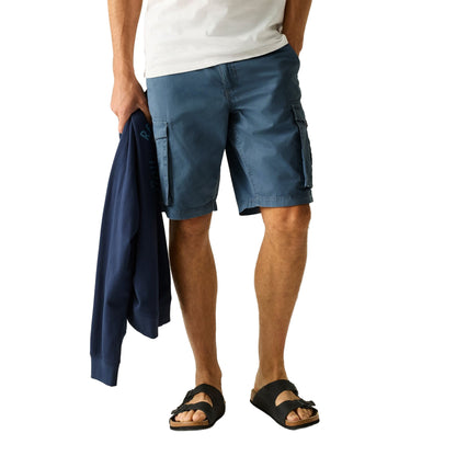 China Blue - Lifestyle - Regatta Mens Shorebay II Cargo Shorts