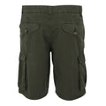 Dark Khaki - Back - Regatta Mens Shorebay II Cargo Shorts