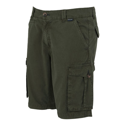 Dark Khaki - Side - Regatta Mens Shorebay II Cargo Shorts