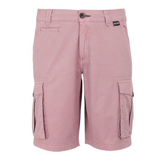 Lilas - Front - Regatta Mens Shorebay II Cargo Shorts
