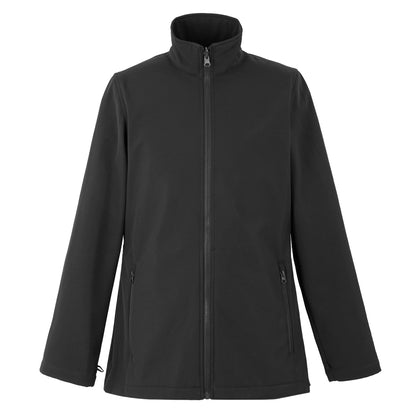 Black - Side - Regatta Professional Womens-Ladies Longline 3 in 1 Jacket
