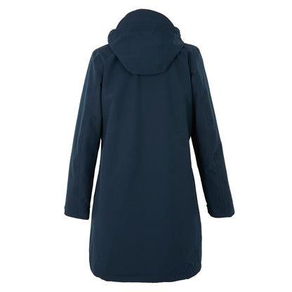 Navy - Back - Regatta Professional Womens-Ladies Longline 3 in 1 Jacket