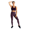 Deep Plum - Close up - Dare 2B Womens-Ladies Dont Sweat It II Sports Bra
