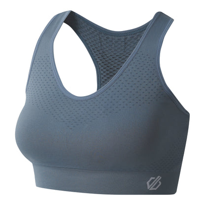 Element Grey - Side - Dare 2B Womens-Ladies Dont Sweat It II Sports Bra