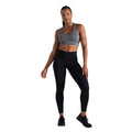 Ebony Grey - Close up - Dare 2B Womens-Ladies Dont Sweat It II Sports Bra