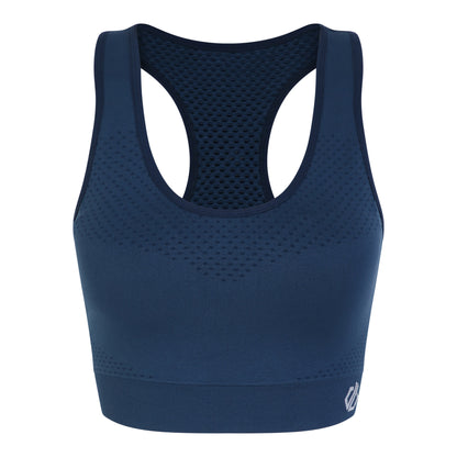 Moonlight Denim - Front - Dare 2B Womens-Ladies Dont Sweat It II Sports Bra