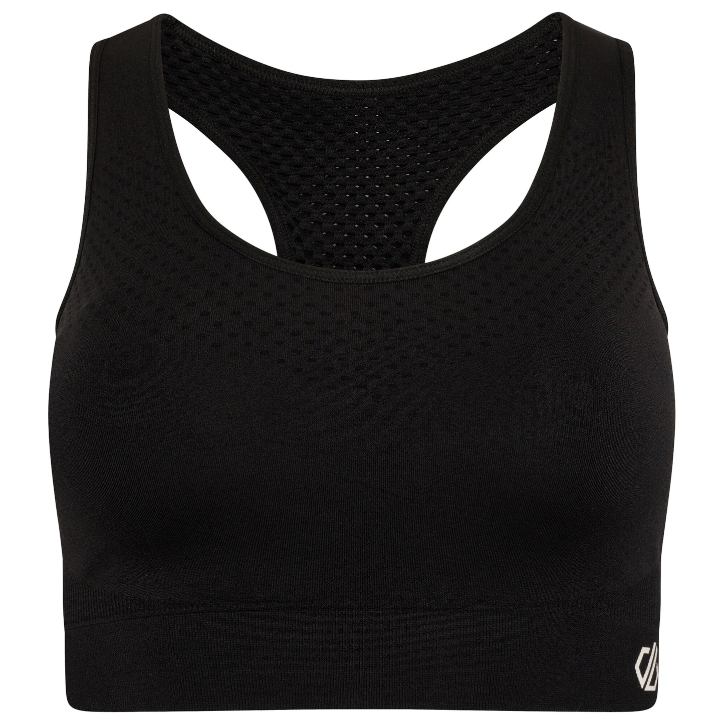Black - Front - Dare 2B Womens-Ladies Dont Sweat It II Sports Bra