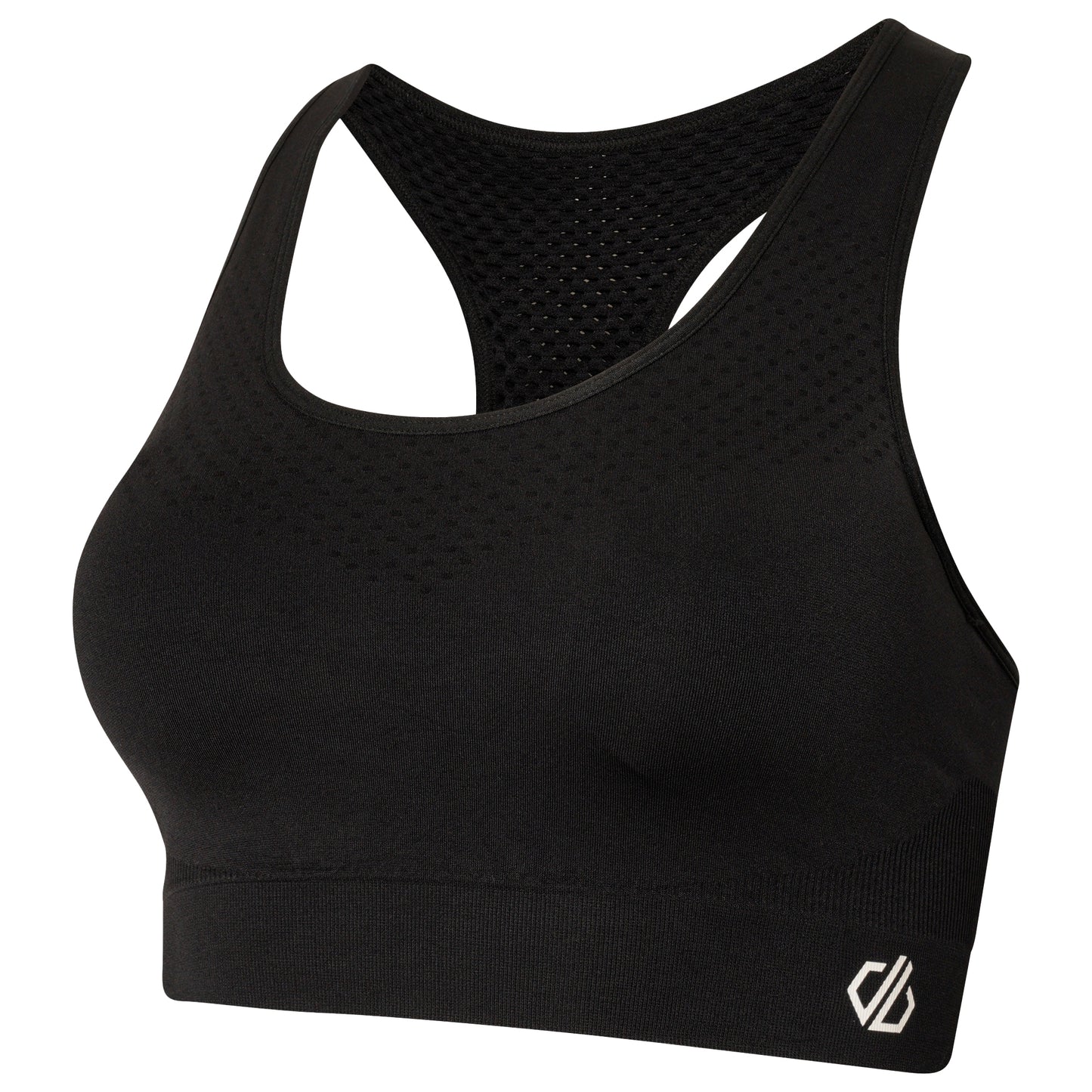 Black - Side - Dare 2B Womens-Ladies Dont Sweat It II Sports Bra