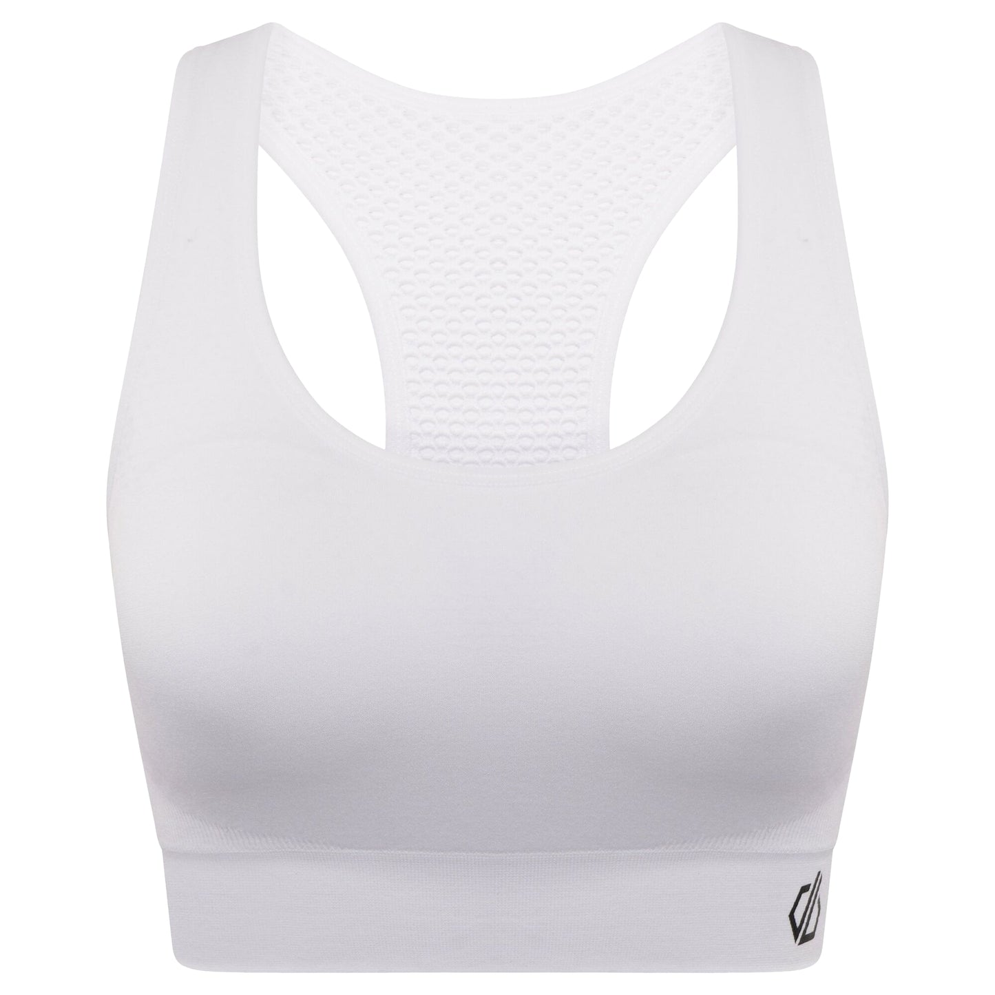 White - Front - Dare 2B Womens-Ladies Dont Sweat It II Sports Bra