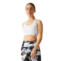 White - Lifestyle - Dare 2B Womens-Ladies Dont Sweat It II Sports Bra