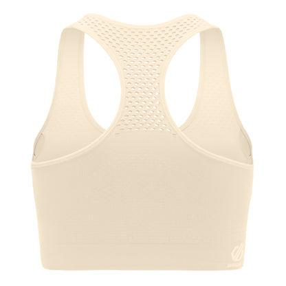 Almond Milk - Side - Dare 2B Womens-Ladies Dont Sweat It II Sports Bra
