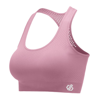 Dusky Orchid - Back - Dare 2B Womens-Ladies Dont Sweat It II Sports Bra