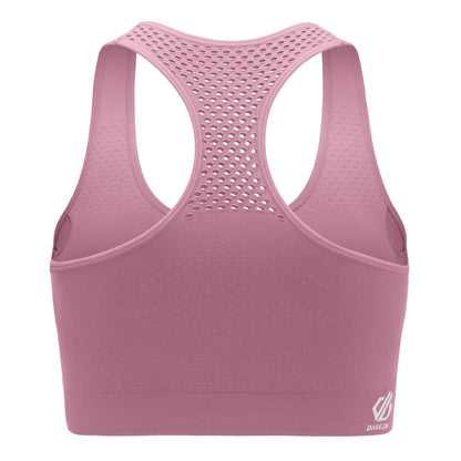 Dusky Orchid - Side - Dare 2B Womens-Ladies Dont Sweat It II Sports Bra